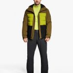 Herren Ziener TARLO Z Man Seaweed Grun Ski Jacket, Ziener TARLO Olive Grün Schwarz Skijacke Ziener