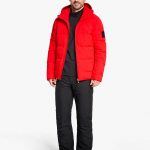 Herren ski-outfit Ziener TYRES Z Man Rot Red Ski Jacket TYRES Rot Herren Skijacke Mens