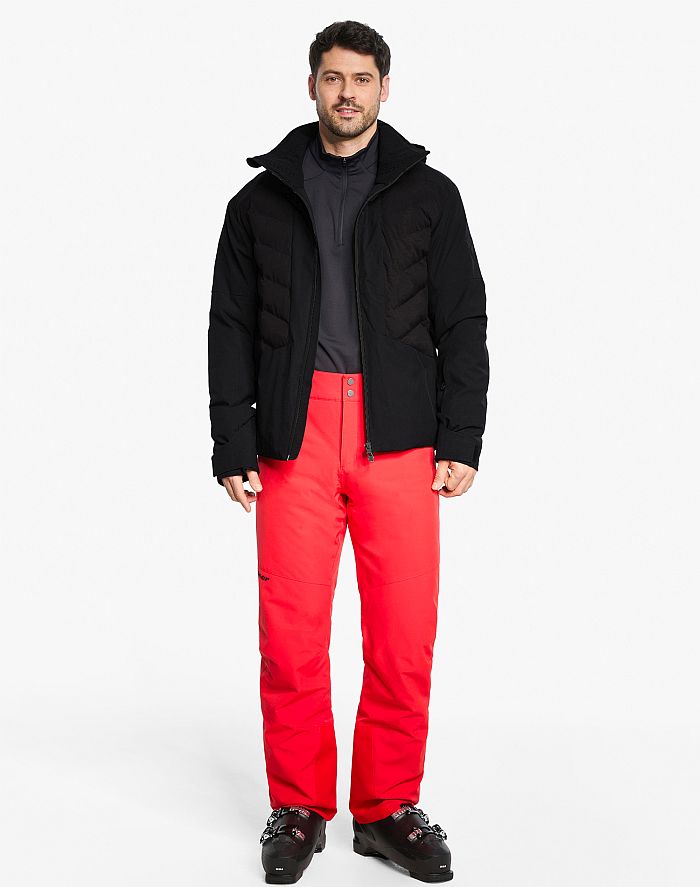 Herren Mens ski-outfit Ziener TURON Z Man Black Schwarz Ski Jacket Herren TURON Skijacke