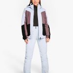 Damen ski-outfit Ziener TARLA Z Lady Frosty Glacier Blue Blau Ski Jacket Ski Jacket Damen Skijacke TARLA