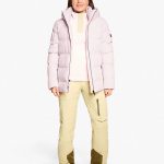 Ladies Damen ski-outfit Ziener TRAVA Z Lady Shell Pink Rosa Ski Jacket Damen Skijacke TRAVA Hell Rosa