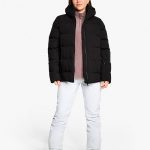 Damen Ladies ski-outfit Ziener TRAVA Z Lady Black Schwarz Ski Jacket Damen Skijacke TRAVA Schwarz