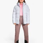 Damen ski-outfit Ziener TRAVA Z Lady Frosty Glacier Blue Ski Jacket Damen Skijacke TRAVA Hell Blau