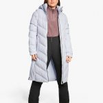 Damen Z ski-outfit Ziener TELSE Z Lady Frosty Glacier Blue Ski Mantel Damen Skijacke TELSE Hell Blau Ziener