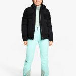 Damen Winter Ski Outfit Ziener TINDIA Z Lady Black Schwarz Ski Jacket Ski Jacket Damen TINDIA Skijacke Schwarz