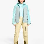 Ladies Damen outfit Ziener TOBINA Z Lady Dried Eucolyptus Grun Ski Jacket Ski Jacket Damen Skijacke TOBINA