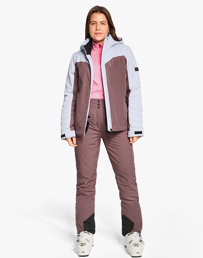 Ladies ski-outfit Ziener TOBINA Z Lady Dusty Violet Lila Purple Ski Jacket Ski Jacket TOBINA Damen Skijacke