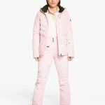 Damen Ladies ski-outfit Ziener TOKKI Z Lady Shell Pink Rosa Ski Jacket Damen Skijacke TOKKI Pink Hell
