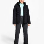 Daman Outfit Ziener TOKKI Z Lady Black Schwarz Ski Jacket Damen Skijacke TOKKI Schwarz