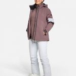 Damen ski-outfit Ziener TARAINA Z Lady Dusty Violet Purple Lila Ski Jacket Damen Skijacke TARAINA Ladies