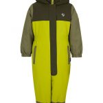 Infant ski-outfit Ziener ANUP Z Mini Electric Grass Grun Ski Overall Mini Ski SchneeOverall
