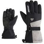 herren Schwarz Weiss Skihandschuhe Gentiano Z Man Ski Gloves Ziener Gentiano Black White mens