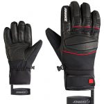Herren Ziener Gomin Black Red Skihandschuhe Schwarz Rot Ski Gloves Man