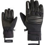 Herren Ziener Gomin Z Man Black Skihandschuhe, Schwarz Ziener Ski Gloves Gomin Man